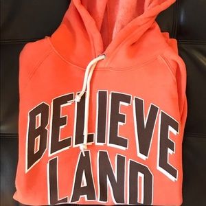 Gently Used Homage Mens L Believeland hoody.